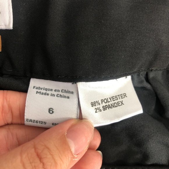 AUR Authentic Active Golf Mini Pleated Skirt Skort, Black, Women's 6, Activewear - Picture 8 of 10